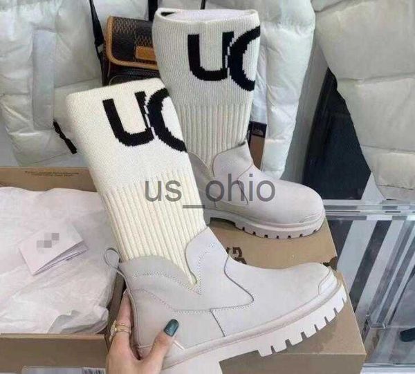 boots women's fashion snow boots thick soled elastic knitting stitching warm socks martin middle platform boots j230825, Black
boots women's fashion snow boots thick soled elastic knitting stitching warm socks martin middle platform boots j230825, Black