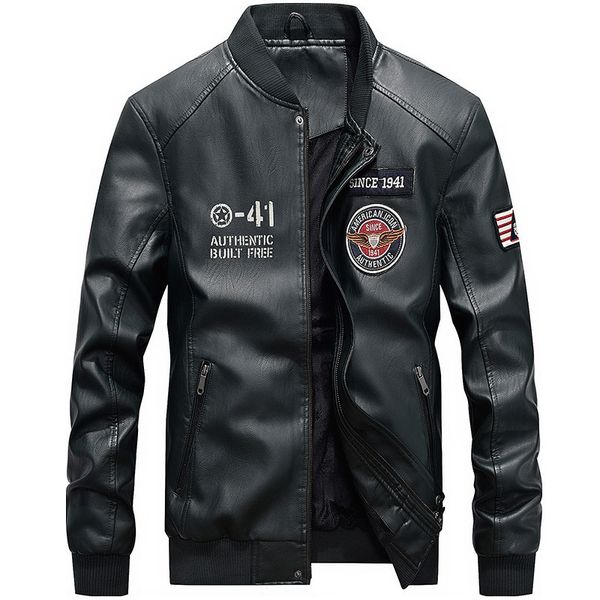 men's jackets oversized baseball standing collar leather jacket autumn men's pu loose casual motorcycle 230824, Black;brown
men's jackets oversized baseball standing collar leather jacket autumn men's pu loose casual motorcycle 230824, Black;brown