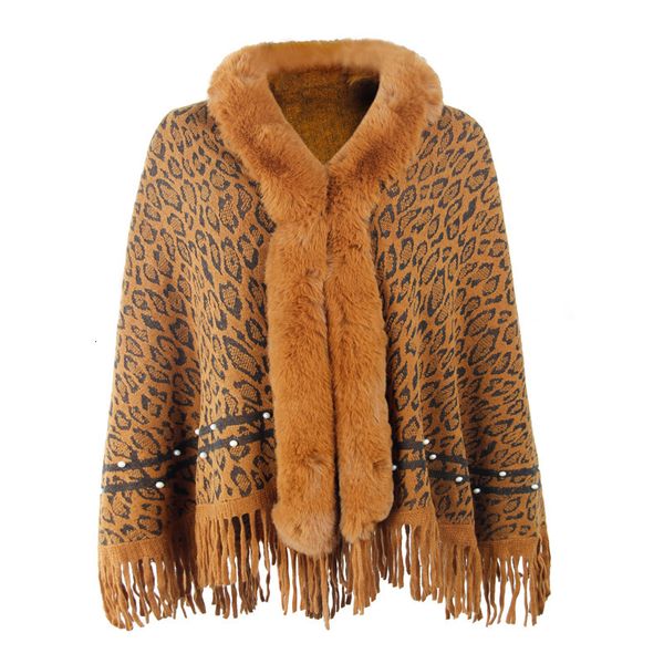 womens sweaters autumn winter poncho women leopard tassel cardigan coats warm knitted scarf collar casual cape shawl femlae fashion cloak 23, White;black
womens sweaters autumn winter poncho women leopard tassel cardigan coats warm knitted scarf collar casual cape shawl femlae fashion cloak 23, White;black