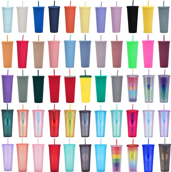 the latest 24oz gradient creative plastic straw coffee mug, many styles to choose from, and any logo can be customized
the latest 24oz gradient creative plastic straw coffee mug, many styles to choose from, and any logo can be customized