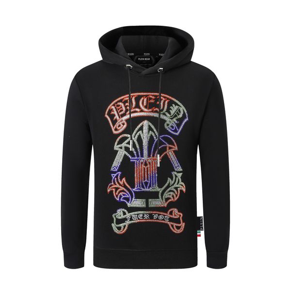 plein bear brand men's hoodies & sweatshirts warm thick sweatshirt hip-hop loose characteristic personality pp skull pullover rhineston, Black
plein bear brand men's hoodies & sweatshirts warm thick sweatshirt hip-hop loose characteristic personality pp skull pullover rhineston, Black