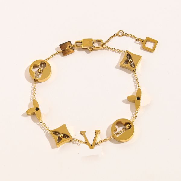 elegant fashionable designer 18k gold plated letter bracelets women bangle luxurys stainless steellovers wristband cuff chain jewelry access, Golden;silver
elegant fashionable designer 18k gold plated letter bracelets women bangle luxurys stainless steellovers wristband cuff chain jewelry access, Golden;silver