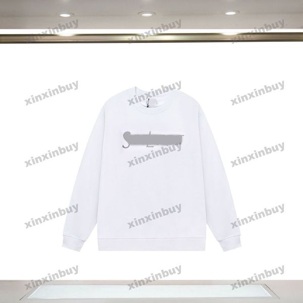 xinxinbuy men women designer sweatshirt paris cursive letter printing sweater green gray blue black white xs-l, Black;brown
xinxinbuy men women designer sweatshirt paris cursive letter printing sweater green gray blue black white xs-l, Black;brown