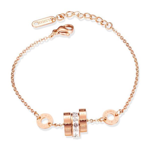 lady silver ladies rose gold diamond charm bracelets designer fashion simplicity titanium steel simple roman numerals chain bangle bracelet, Golden;silver
lady silver ladies rose gold diamond charm bracelets designer fashion simplicity titanium steel simple roman numerals chain bangle bracelet, Golden;silver