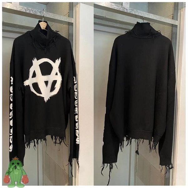 men's sweaters hiphop street vetements sweater fashion black knitted tassel design pullover men women sweatshirts 230824, White;black
men's sweaters hiphop street vetements sweater fashion black knitted tassel design pullover men women sweatshirts 230824, White;black