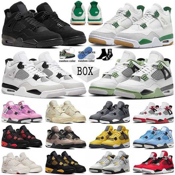 4 4s basketball shoes with box mens jumpman sb x pine green black cat seafoam sail men women outdoor sneakers big size 13
4 4s basketball shoes with box mens jumpman sb x pine green black cat seafoam sail men women outdoor sneakers big size 13