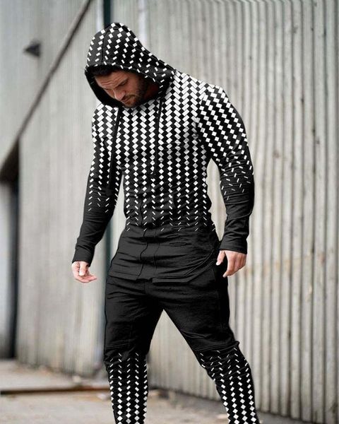 mens tracksuits hooded pullover sweatpants longsleeved trousers twopiece set casual plaid sweatshirt fashion tracksuit jogging suit 230824, Gray
mens tracksuits hooded pullover sweatpants longsleeved trousers twopiece set casual plaid sweatshirt fashion tracksuit jogging suit 230824, Gray