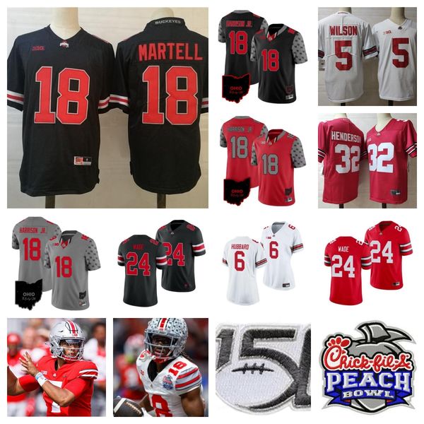2023 ohio state buckeyes stitched football 8 lathan ransom 12 lincoln kienholz 18 jyaire brown 13 tristan gebbia 10 denzel burke 20 reese 62, Black
2023 ohio state buckeyes stitched football 8 lathan ransom 12 lincoln kienholz 18 jyaire brown 13 tristan gebbia 10 denzel burke 20 reese 62, Black