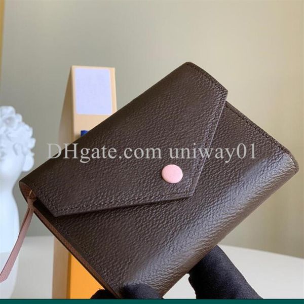 women short wallet woman purse discount original box card holder designer damier checked flower231a, Red;black
women short wallet woman purse discount original box card holder designer damier checked flower231a, Red;black