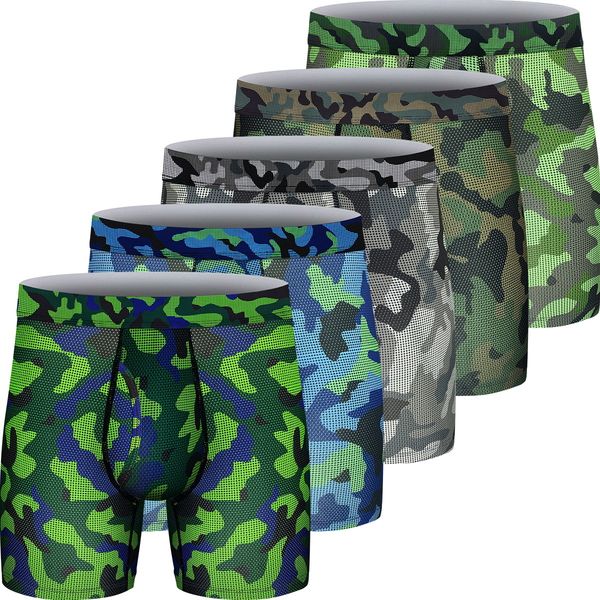 underpants 5 pack mens boxer briefs mesh knit fast dry sport polyester no rideup 6underwear with fly for men 230824, Black;white
underpants 5 pack mens boxer briefs mesh knit fast dry sport polyester no rideup 6underwear with fly for men 230824, Black;white