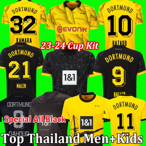 23 24 cup kit dortmund soccer jerseys 2023 2024 special all black football shirt reus neongelb hummels brandt yeyna men kids kit maillot de, Black;yellow
23 24 cup kit dortmund soccer jerseys 2023 2024 special all black football shirt reus neongelb hummels brandt yeyna men kids kit maillot de, Black;yellow