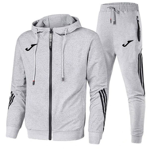 mens tracksuits spring and autumn joma fashion zip hooded sweater casual sportswear suit clothes pants set 230824, Gray
mens tracksuits spring and autumn joma fashion zip hooded sweater casual sportswear suit clothes pants set 230824, Gray