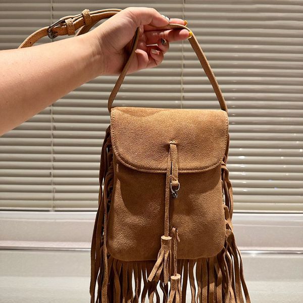 tassel bag crossbody messenger shoulder bags shopping designer handbag purse suede handbags brown pouch flap women fashion letters adjustabl
tassel bag crossbody messenger shoulder bags shopping designer handbag purse suede handbags brown pouch flap women fashion letters adjustabl