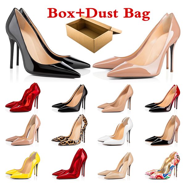 with box fashion pumps high heels shoes so kate stiletto peep-toes pointy designer slingback heel luxury bottom rubber loafers 8cm 10cm 12cm, Black
with box fashion pumps high heels shoes so kate stiletto peep-toes pointy designer slingback heel luxury bottom rubber loafers 8cm 10cm 12cm, Black