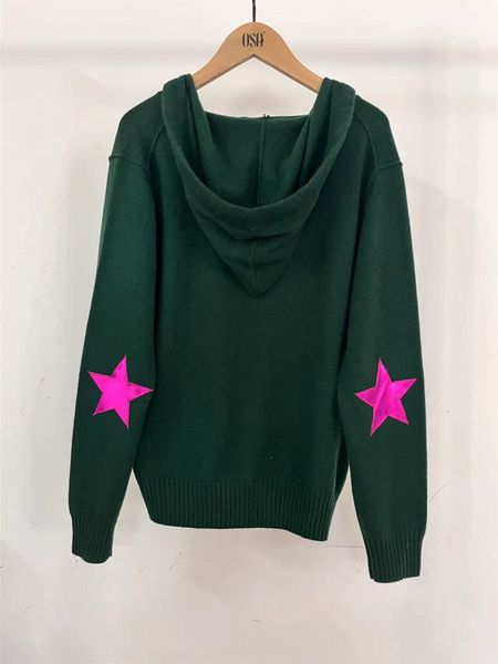 women's knits tee cardigan autumn hooded sweater star patch long sleeve zipper drawstring female knit 230824, White
women's knits tee cardigan autumn hooded sweater star patch long sleeve zipper drawstring female knit 230824, White