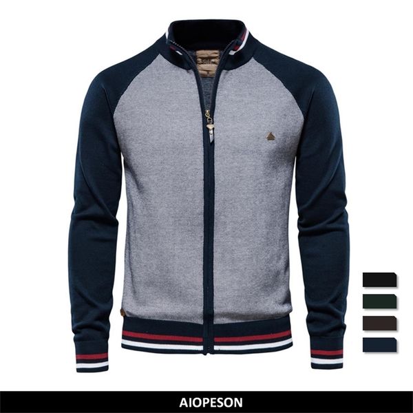 men's sweaters aiopeson spliced cardigan men streetwear casual cotton sweater men winter fashion brand cardigans for men 230824, White;black
men's sweaters aiopeson spliced cardigan men streetwear casual cotton sweater men winter fashion brand cardigans for men 230824, White;black
