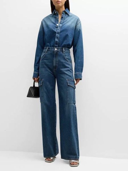 women's jean's safari style straight jeans loose casual solid color autumn 2023 zipper fly female high waist denim long pants 2308, Blue
women's jean's safari style straight jeans loose casual solid color autumn 2023 zipper fly female high waist denim long pants 2308, Blue