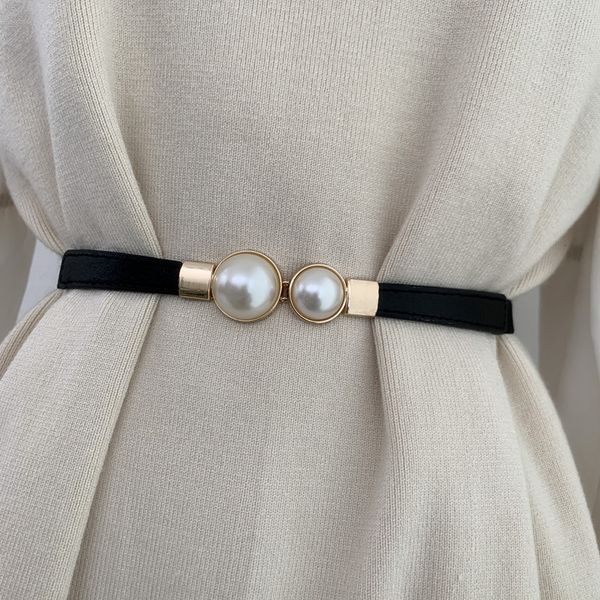 waist chain belts luxury womens belt creative pearl double buckle pathwork elastic girdle elegant dress female clothing accessories 230825
waist chain belts luxury womens belt creative pearl double buckle pathwork elastic girdle elegant dress female clothing accessories 230825