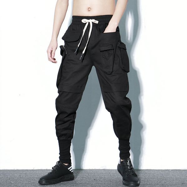 men's pants streetwear spring harem men hip hop black casual jogger sweatpants multipocket cargo trousers 230824
men's pants streetwear spring harem men hip hop black casual jogger sweatpants multipocket cargo trousers 230824