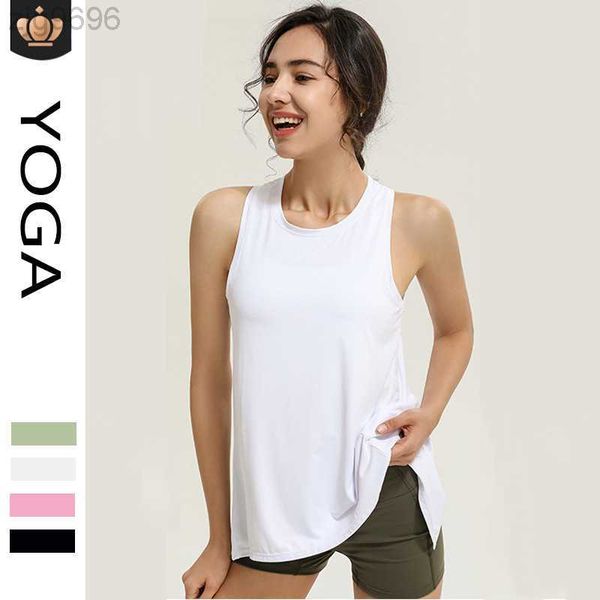 23ss desginer aloyoga bra women's summer loose back breathable sports blouse light and thin dry back split fitness vest, White
23ss desginer aloyoga bra women's summer loose back breathable sports blouse light and thin dry back split fitness vest, White