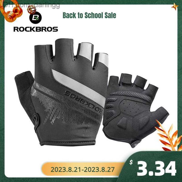 rockbros cycling gloves half finger shockproof wear resistant breathable mtb road bicycle gloves men women sports bike equipment q230825, Black
rockbros cycling gloves half finger shockproof wear resistant breathable mtb road bicycle gloves men women sports bike equipment q230825, Black