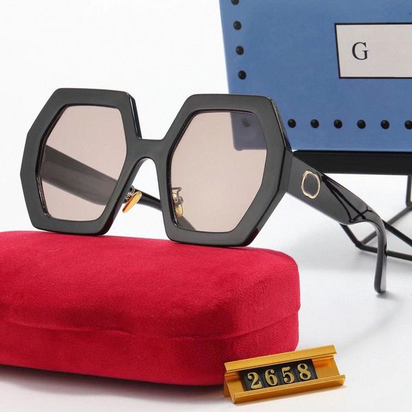 fashion sunglasses designer sunglasses hexagonal frame flower lens same beach street p small sunnies full frame with gift box p33q#, White;black