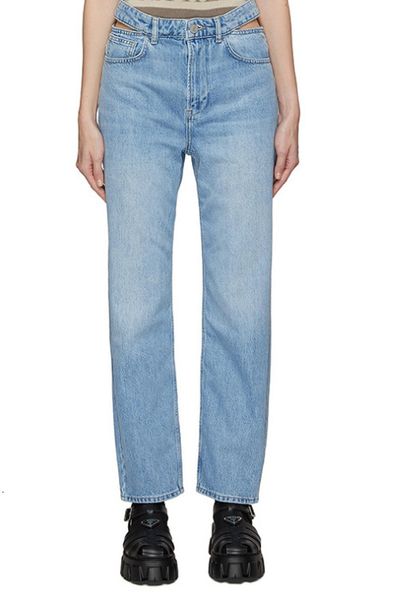 women's jeans fashion classic luxury designer cloth 23 season high waisted cotton straight leg pants with slim and loose cropped jeans, Blue
women's jeans fashion classic luxury designer cloth 23 season high waisted cotton straight leg pants with slim and loose cropped jeans, Blue