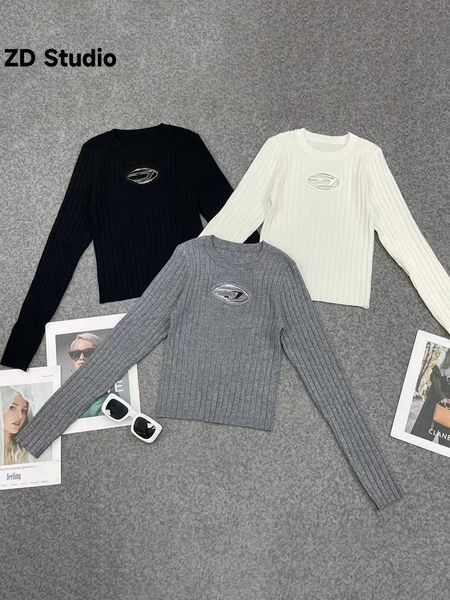 women's sweaters zd studio 2023 autumn and winter sweater base senior sense with slimfit hollowout 230824, White;black
women's sweaters zd studio 2023 autumn and winter sweater base senior sense with slimfit hollowout 230824, White;black