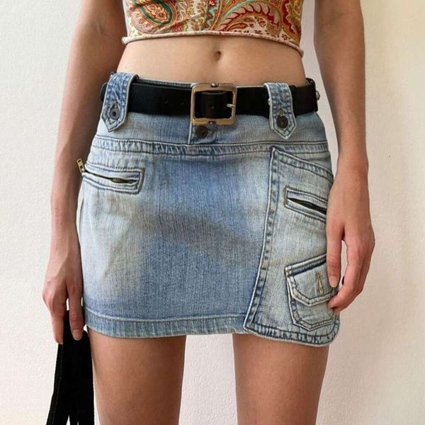 item title american retro pocket stitching denim skirt summer style girl low waist white butt, Black
item title american retro pocket stitching denim skirt summer style girl low waist white butt, Black