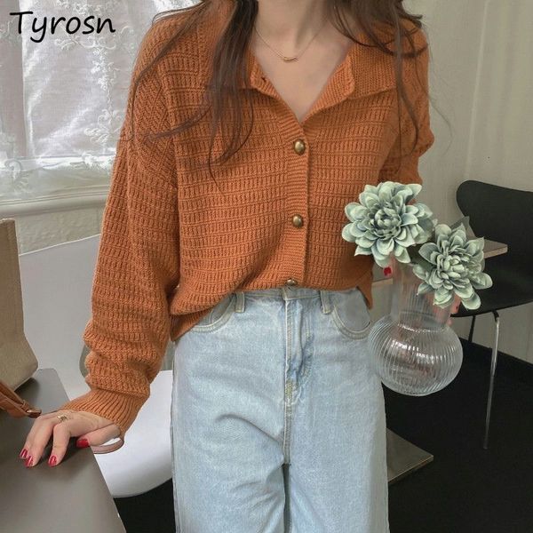 women's knits tee cardigans turn down collar streetwear all match cozy tender knitwear spring autumn solid fashion sweaters ulzzang lei, White
women's knits tee cardigans turn down collar streetwear all match cozy tender knitwear spring autumn solid fashion sweaters ulzzang lei, White