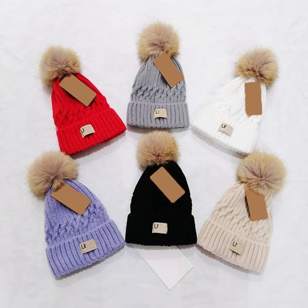 brand designer winter letter knitted beanie woolen hat women chunky knit thick warm faux fur pom beanies hats female, Blue;gray
brand designer winter letter knitted beanie woolen hat women chunky knit thick warm faux fur pom beanies hats female, Blue;gray