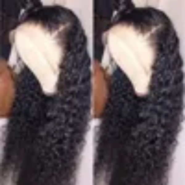 deep water kinky curly lace front wig brazilian 100% virgin human hair transparent hd lace frontal wig for black women, Black;brown
deep water kinky curly lace front wig brazilian 100% virgin human hair transparent hd lace frontal wig for black women, Black;brown