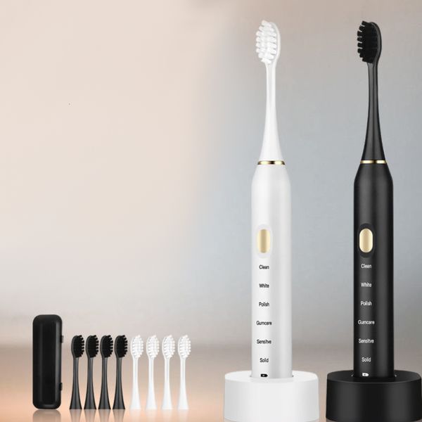 toothbrush ipx-7 waterproof electric sonic toothbrushs adults rechargeable 4 8 42000 micro 6-speed adjustment heads oral nozzle for dentals
toothbrush ipx-7 waterproof electric sonic toothbrushs adults rechargeable 4 8 42000 micro 6-speed adjustment heads oral nozzle for dentals
