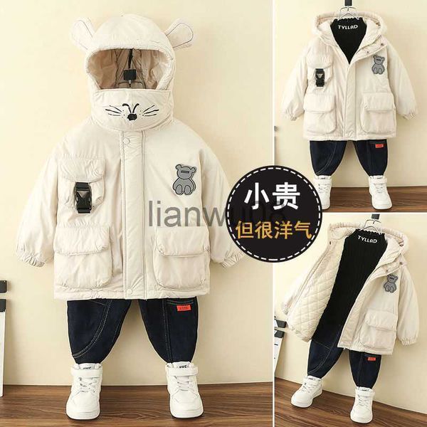 down coat 112 years autumn winter cartoon boys jacket warm fashion baby girls coat hooded zipper outerwear birthday gift kids clothes x0825, Blue;gray
down coat 112 years autumn winter cartoon boys jacket warm fashion baby girls coat hooded zipper outerwear birthday gift kids clothes x0825, Blue;gray