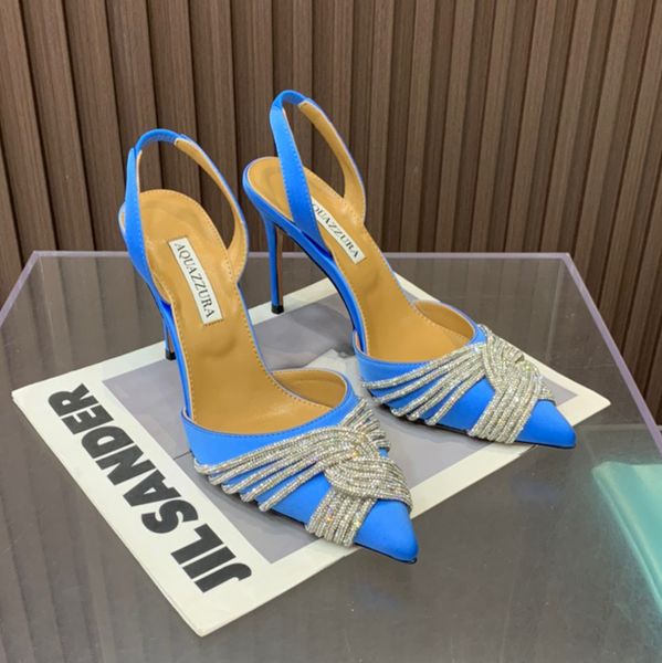 aquazzura blue satin rhinestone cross decoration pumps shoes spool heels sandals for women heeled luxurys designers dress shoe evening sling, Black
aquazzura blue satin rhinestone cross decoration pumps shoes spool heels sandals for women heeled luxurys designers dress shoe evening sling, Black