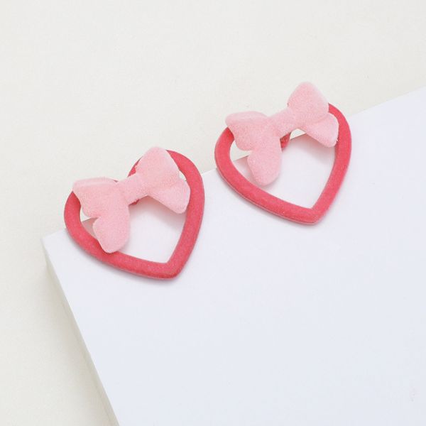 sweet pink bowknot love autumn and winter cute earrings girl heart super immortal flocking earrings, Silver
sweet pink bowknot love autumn and winter cute earrings girl heart super immortal flocking earrings, Silver