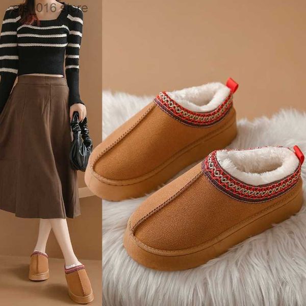 boots new winter retro women snow warm suede leather lazy loafers boots shoes woman lady female flat bottine botas boots shoes 36-40 t230824, Black
boots new winter retro women snow warm suede leather lazy loafers boots shoes woman lady female flat bottine botas boots shoes 36-40 t230824, Black