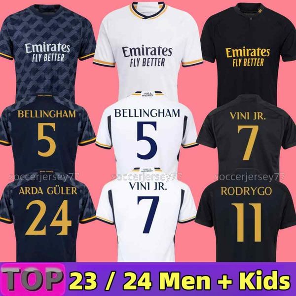 23 24 fans player version soccer jerseys vini jr bellingham real madrids camavinga tchouameni valverde asensio modric football shirt men kid, Black;yellow
23 24 fans player version soccer jerseys vini jr bellingham real madrids camavinga tchouameni valverde asensio modric football shirt men kid, Black;yellow