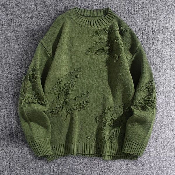 men's sweaters autumn and winter y2k streetwear men hole tassel sweater men and women street fashion plus size youth wear 230824, White;black
men's sweaters autumn and winter y2k streetwear men hole tassel sweater men and women street fashion plus size youth wear 230824, White;black