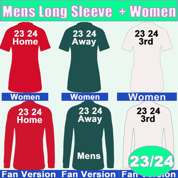 2023 2024 club mens long sleeve soccer jerseys home red away green 3rd white football shirts womens short sleeve, Black;yellow
2023 2024 club mens long sleeve soccer jerseys home red away green 3rd white football shirts womens short sleeve, Black;yellow