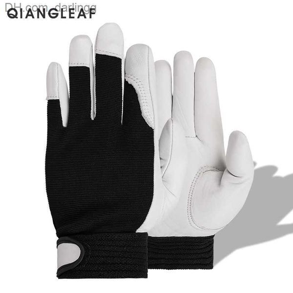 qiangleaf sheepskin leather sport driver mechanic working glove industrial safety gloves protective wholesale men's mitten 508my q23082, Black
qiangleaf sheepskin leather sport driver mechanic working glove industrial safety gloves protective wholesale men's mitten 508my q23082, Black