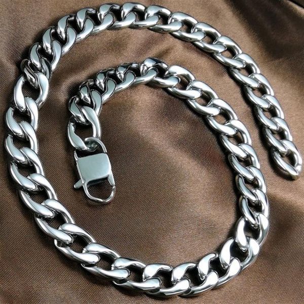 16mm width stainless steel 316l heavy mens womens necklace all polished necklace398 silver tone316p
16mm width stainless steel 316l heavy mens womens necklace all polished necklace398 silver tone316p