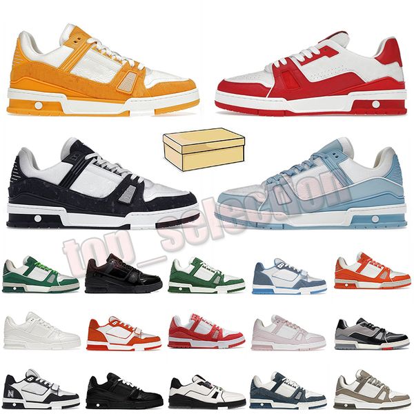 aaa+quality designer luxury casual shoes fashion womens mens virgil ablohs trainers low cut monograms denim patent leather black embossed #5
aaa+quality designer luxury casual shoes fashion womens mens virgil ablohs trainers low cut monograms denim patent leather black embossed #5