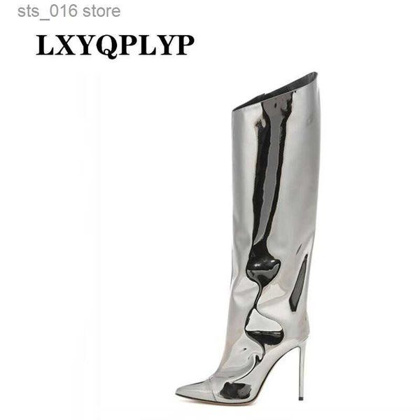 boots thigh high boots candy color mirror leather women knee high boots high heels stilettos runway shoes for women high heel boots t230824, Black
boots thigh high boots candy color mirror leather women knee high boots high heels stilettos runway shoes for women high heel boots t230824, Black
