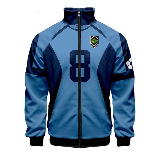 men's hoodies sweatshirts anime blue lock cosplay costume uniform men zipper stand collar jackets 3d print isagi baseball jackets haraj, Black
men's hoodies sweatshirts anime blue lock cosplay costume uniform men zipper stand collar jackets 3d print isagi baseball jackets haraj, Black