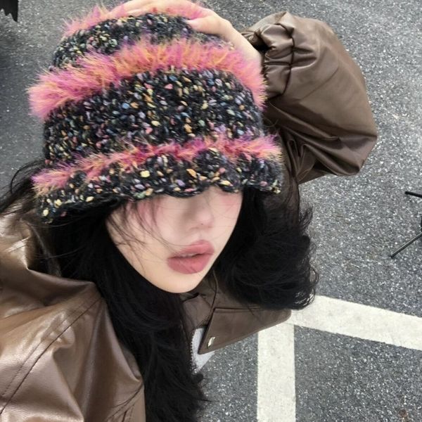 wide brim hats bucket hats korean version ins plush color matching fisherman hat women autumn and winter warm versatile ear protection knitt, Blue;gray
wide brim hats bucket hats korean version ins plush color matching fisherman hat women autumn and winter warm versatile ear protection knitt, Blue;gray