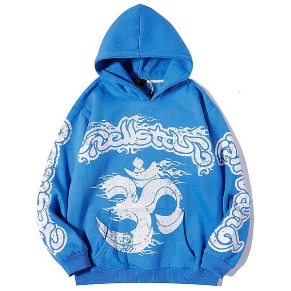 men's hoodies sweatshirts high street hellstar fleece mens hooded hoodies haruku stranger things oversize lose sweatshirtss loose hip21, Black 
men's hoodies sweatshirts high street hellstar fleece mens hooded hoodies haruku stranger things oversize lose sweatshirtss loose hip21, Black