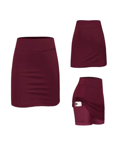 women tennis skirts inner shorts elastic sports golf skorts with pockets yoga fitness shorts6273666, White;red
women tennis skirts inner shorts elastic sports golf skorts with pockets yoga fitness shorts6273666, White;red