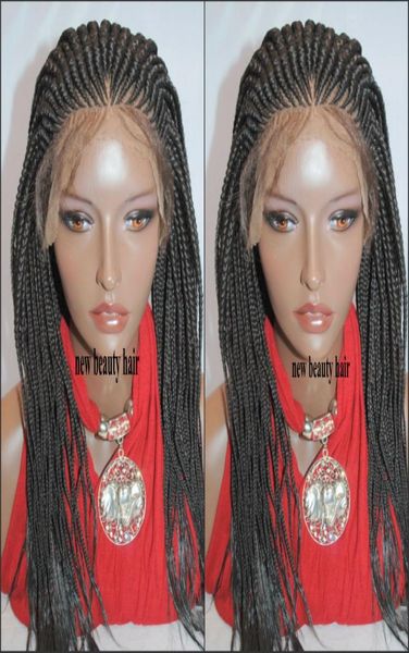180density handmade lace frontal cornrow wig africa american women style box braid wig crochet braids lace front wig with baby hai3524040, Black
180density handmade lace frontal cornrow wig africa american women style box braid wig crochet braids lace front wig with baby hai3524040, Black