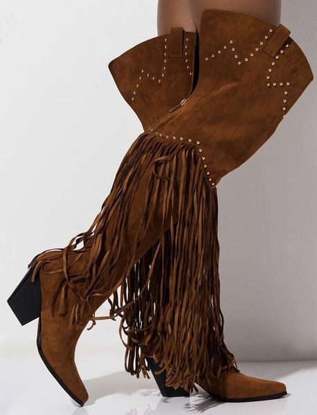 boots brown western cowboy boot fashion winter y heels overknee thigh high pointed toe long women's autumn 230824, Black
boots brown western cowboy boot fashion winter y heels overknee thigh high pointed toe long women's autumn 230824, Black